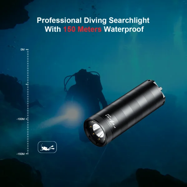 FEREI W180 Spearfishing LED Diving Lights - Image 4