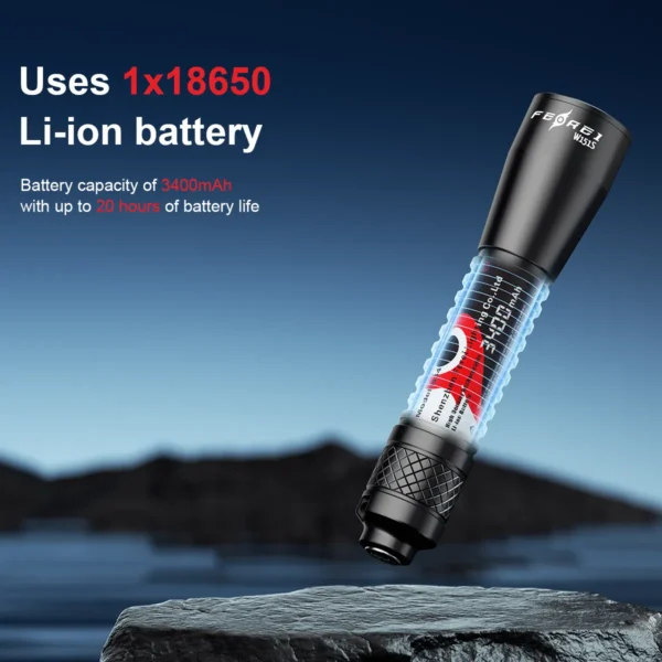 FEREI W151S Diving Flashlight - Image 5