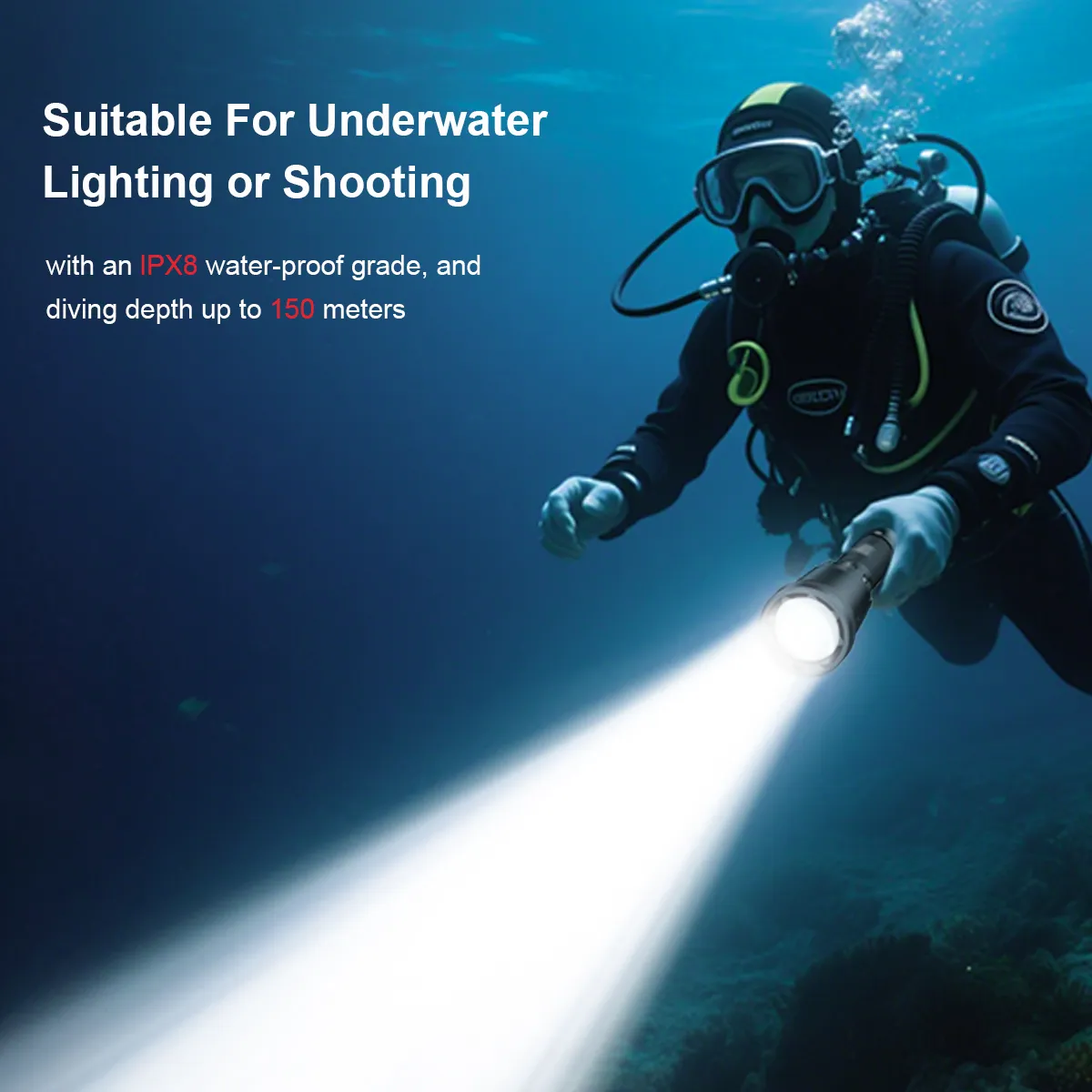 Ferei W158II LED Scuba Diving - Image 4
