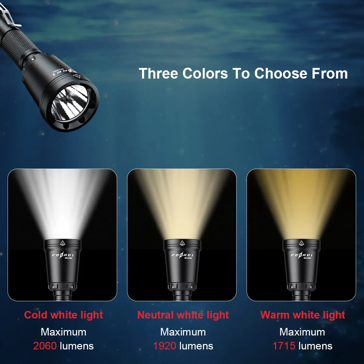 Ferei W158II LED Scuba Diving - Image 5