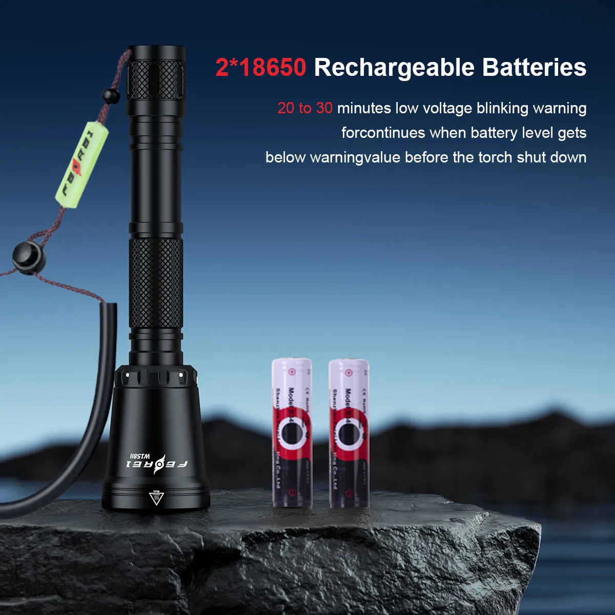 Ferei W158II LED Scuba Diving - Image 6