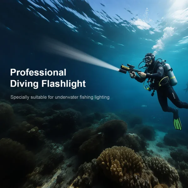 FEREI W180 Spearfishing LED Diving Lights - Image 8