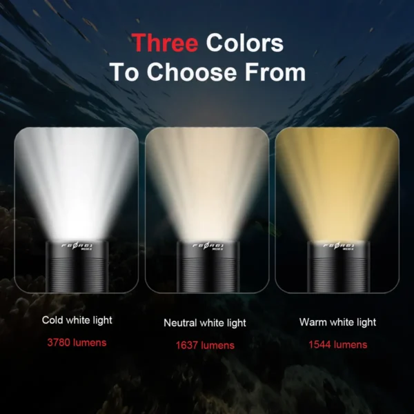 Ferei W155II Scuba Diving Torch Lights - 이미지 6